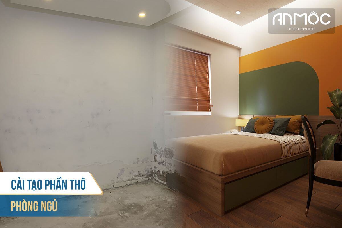 Cải Tạo Phòng Ngủ Từ Cũ Thành Mới Siêu Đẹp Phù Hợp Mọi Ngân Sách 56 Cải tạo phần thô phòng ngủ