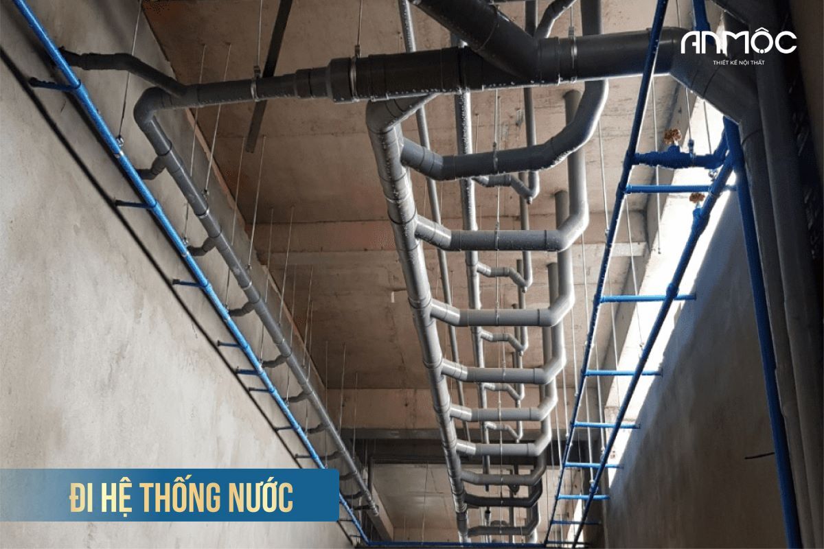 Cải tạo phần thô và những điều cần biết 32 Đi hệ thống nước