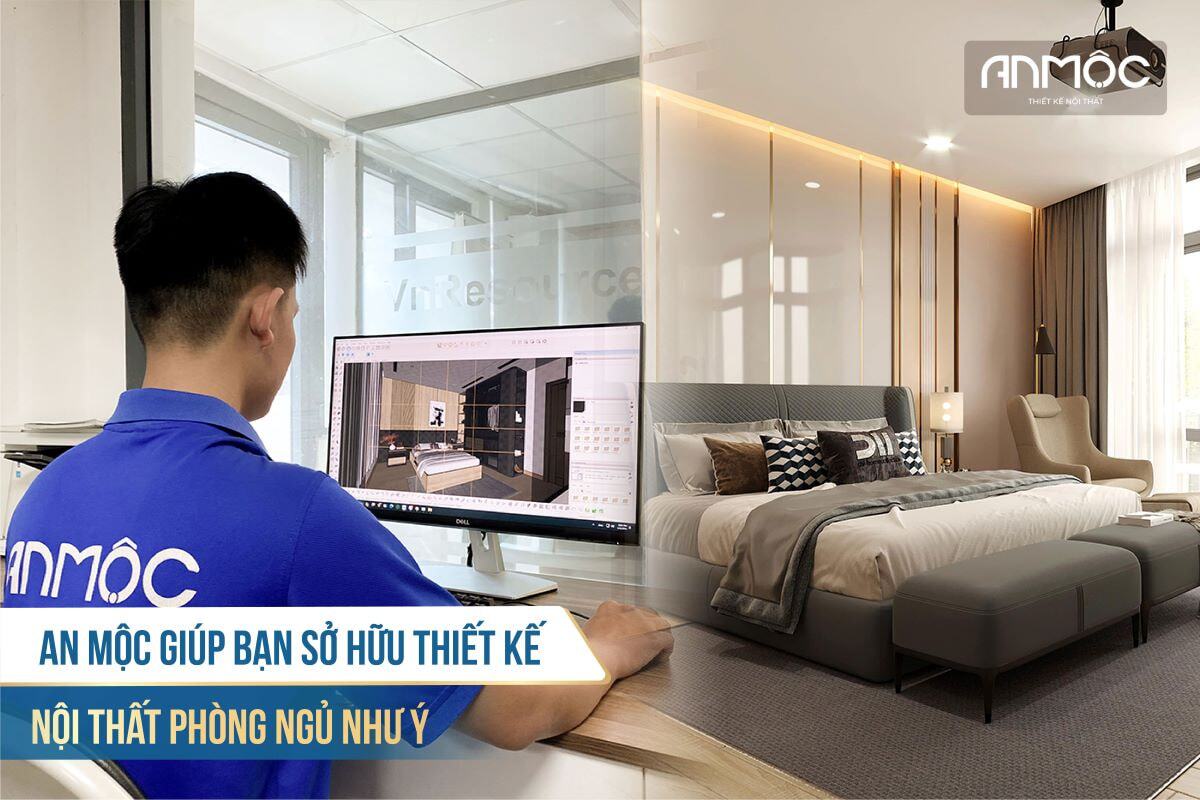 33+ Mẫu Thiết Kế Nội Thất Phòng Ngủ Đẹp - Hiện Đại 2026 463 An Mộc giúp bạn sở hữu nội thất phòng ngủ như ý