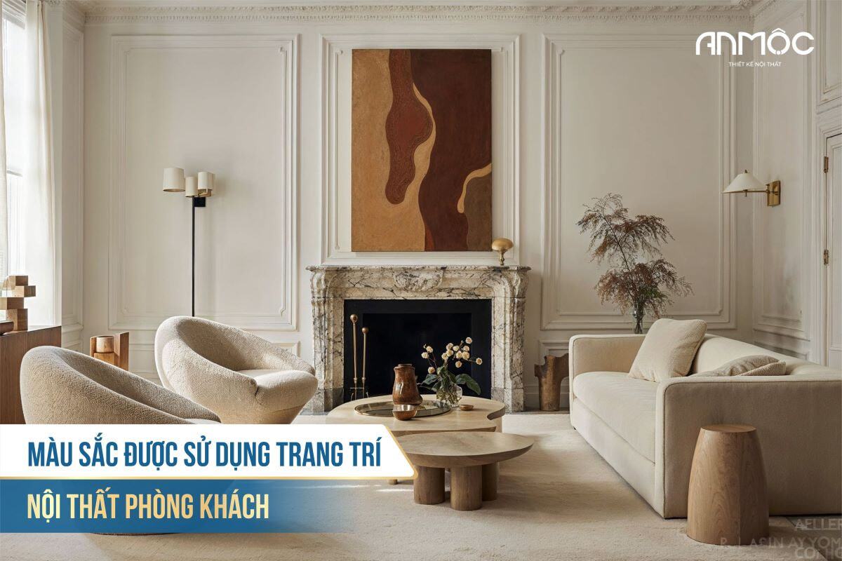 33+ Mẫu Thiết Kế Nội Thất Phòng Khách Đẹp Hiện Đại Nhất 525 Màu sắc được sử dụng trang trí nội thất phòng khách