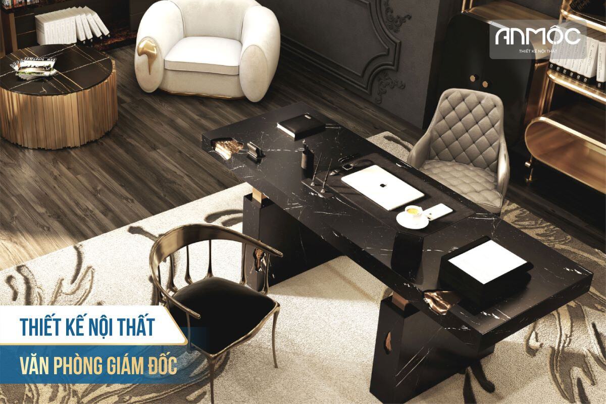 Thiết Kế Nội Thất Văn Phòng Đẹp, Chuyên Nghiệp Xứng Tầm Vị Thế 166 Thiết kế nội thất văn phòng giám đốc