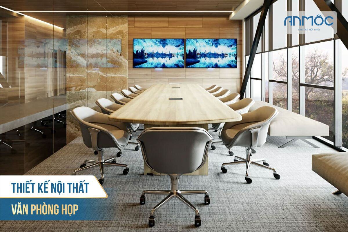 Thiết Kế Nội Thất Văn Phòng Đẹp, Chuyên Nghiệp Xứng Tầm Vị Thế 168 Thiết kế nội thất văn phòng họp