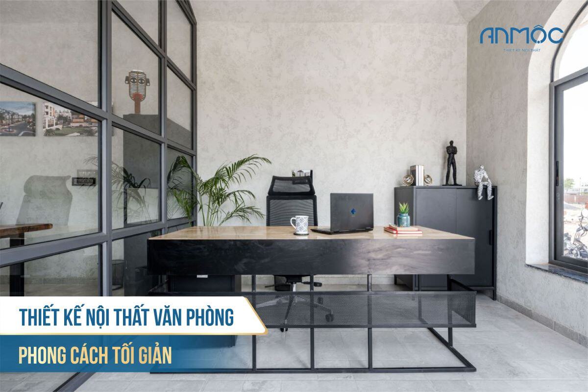 Thiết Kế Nội Thất Văn Phòng Đẹp, Chuyên Nghiệp Xứng Tầm Vị Thế 172 Thiết kế nội thất văn phòng phong cách tối giản