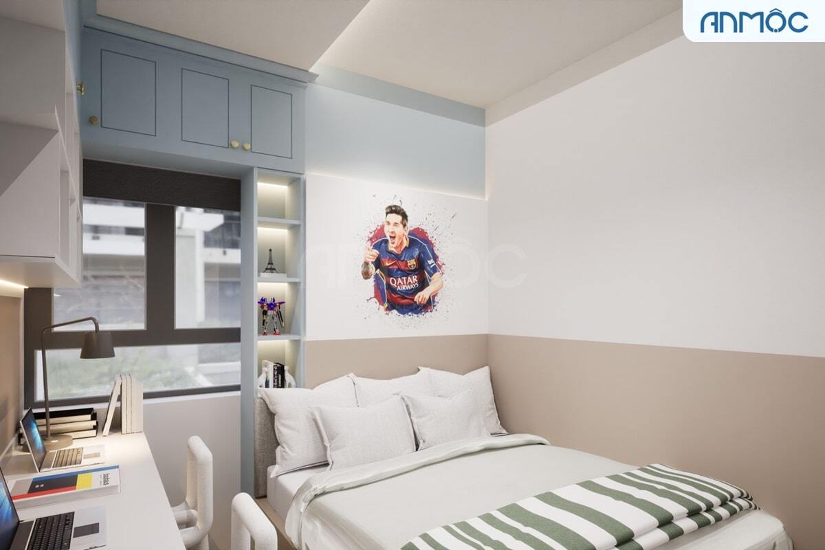 55+ Mẫu Thiết Kế Nội Thất Chung Cư "Đỉnh Nhất" 2026 3331 Thiết kế nội thất chung cư Quận 7, Saigon Riverside 70m2