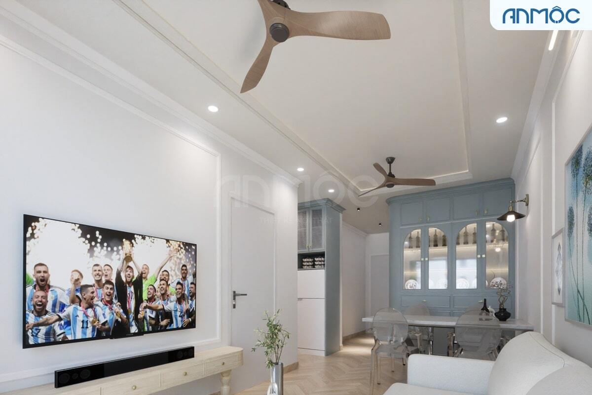 55+ Mẫu Thiết Kế Nội Thất Chung Cư "Đỉnh Nhất" 2026 3325 Thiết kế nội thất chung cư Quận 7, Saigon Riverside 70m2