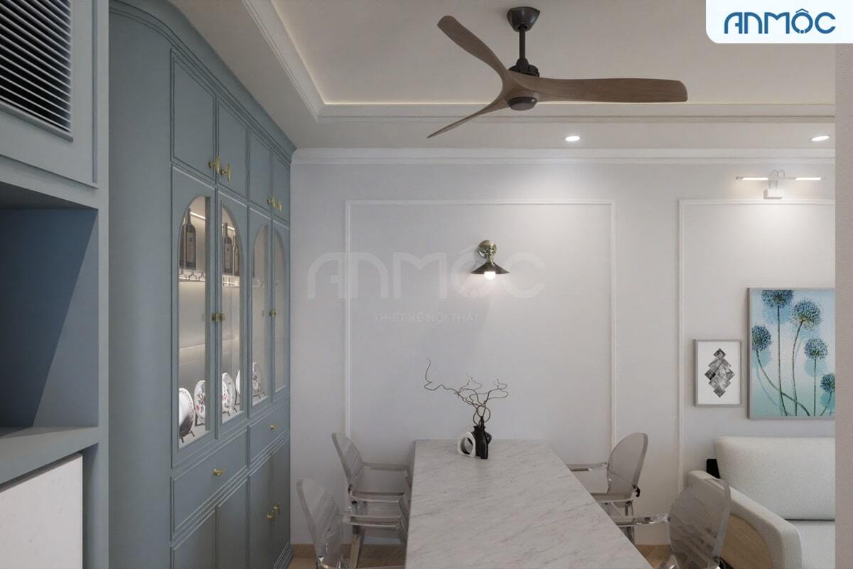 55+ Mẫu Thiết Kế Nội Thất Chung Cư "Đỉnh Nhất" 2026 3328 Thiết kế nội thất chung cư Quận 7, Saigon Riverside 70m2