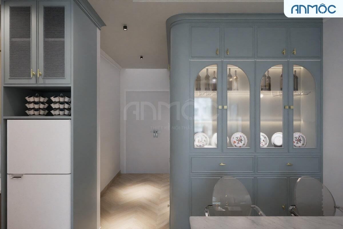 55+ Mẫu Thiết Kế Nội Thất Chung Cư "Đỉnh Nhất" 2026 3329 Thiết kế nội thất chung cư Quận 7, Saigon Riverside 70m2