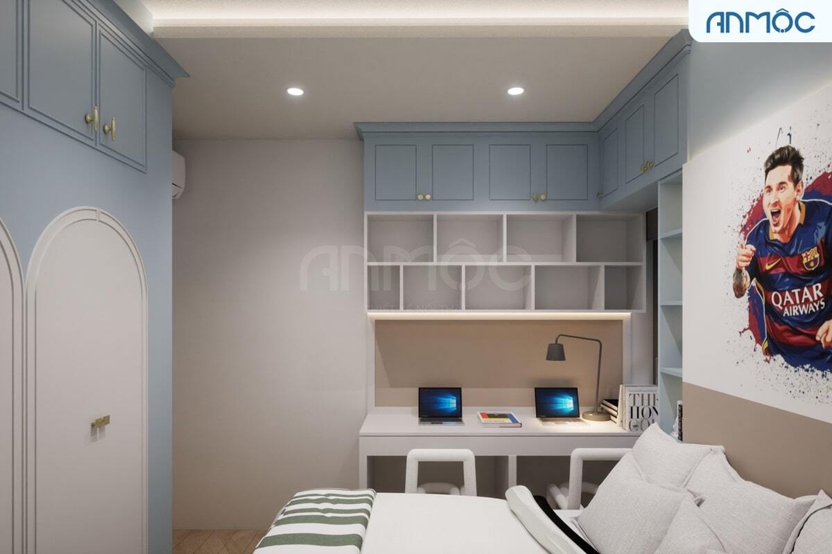 55+ Mẫu Thiết Kế Nội Thất Chung Cư "Đỉnh Nhất" 2026 3338 Thiết kế nội thất chung cư Quận 7, Saigon Riverside 70m2