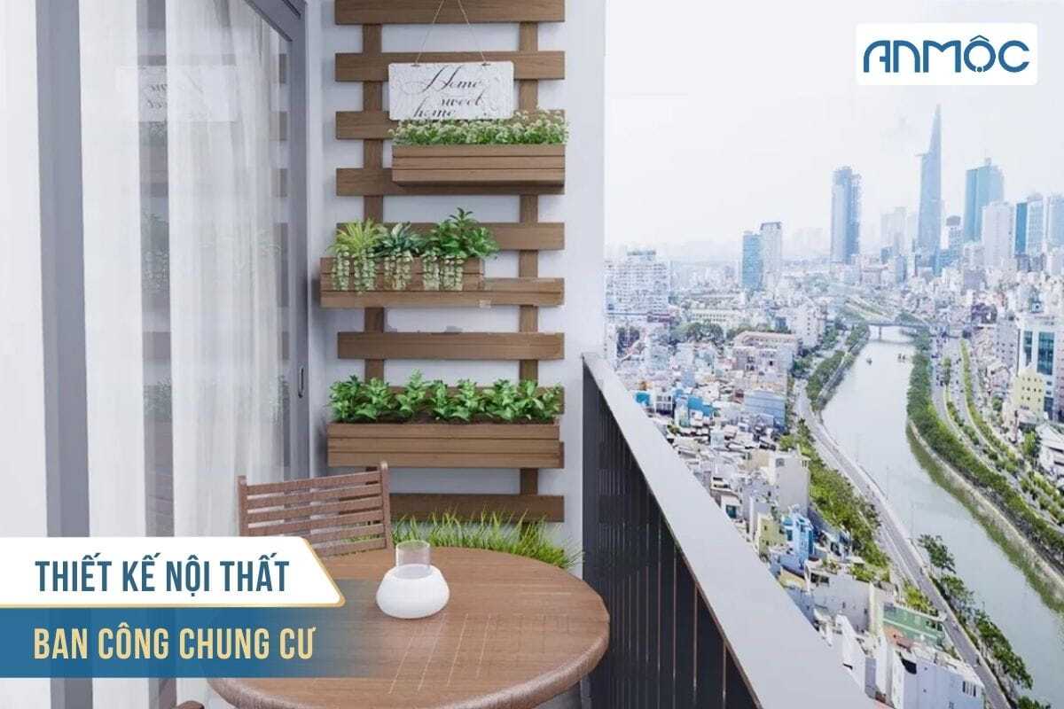 Thiết kế nội thất ban công chung cư Thiết kế nội thất ban công chung cư
