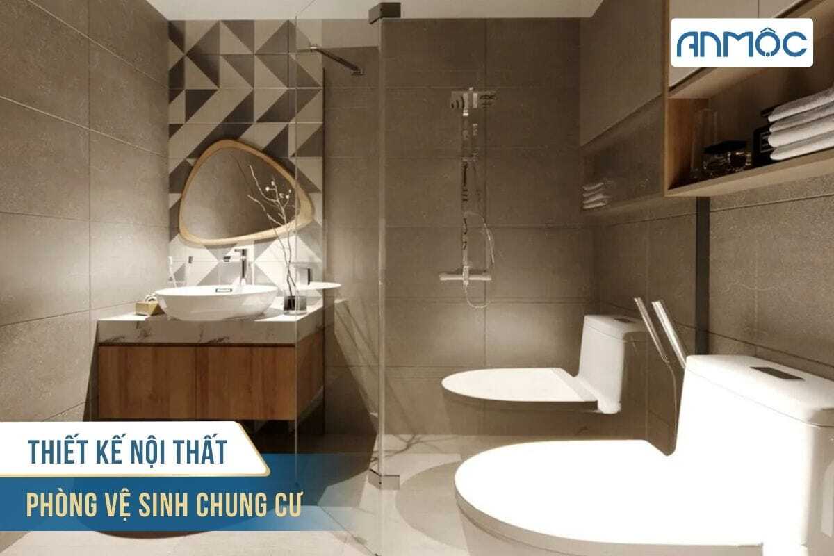Thiết kế nội thất phòng vệ sinh chung cư Thiết kế nội thất phòng vệ sinh chung cư