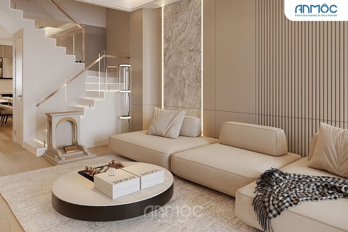 21+ Mẫu Thiết Kế Nội Thất Nhà Phố Đẹp Không Thể Bỏ Qua 2026 2823 Noi that phong khach Noi that nha pho Anh Hung Chi Chau 5