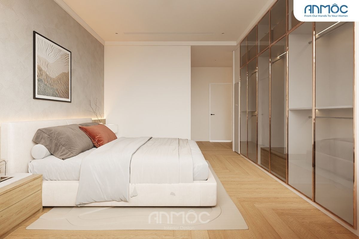 21+ Mẫu Thiết Kế Nội Thất Nhà Phố Đẹp Không Thể Bỏ Qua 2026 2837 Noi that phong ngu 1 Noi that nha pho Anh Hung Chi Chau 2