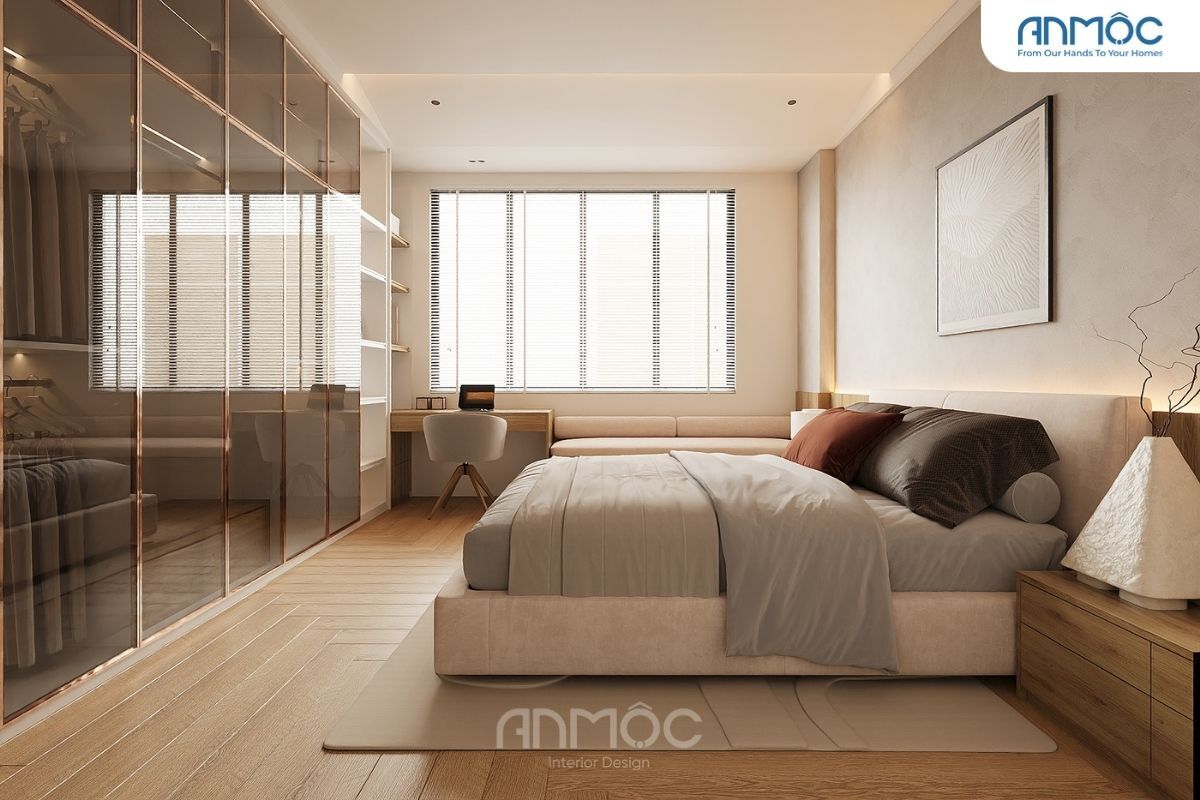 21+ Mẫu Thiết Kế Nội Thất Nhà Phố Đẹp Không Thể Bỏ Qua 2026 2838 Noi that phong ngu 1 Noi that nha pho Anh Hung Chi Chau 3