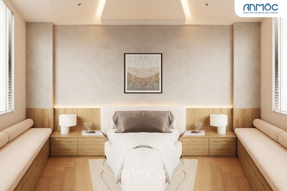 21+ Mẫu Thiết Kế Nội Thất Nhà Phố Đẹp Không Thể Bỏ Qua 2026 2841 Noi that phong ngu 1 Noi that nha pho Anh Hung Chi Chau 6