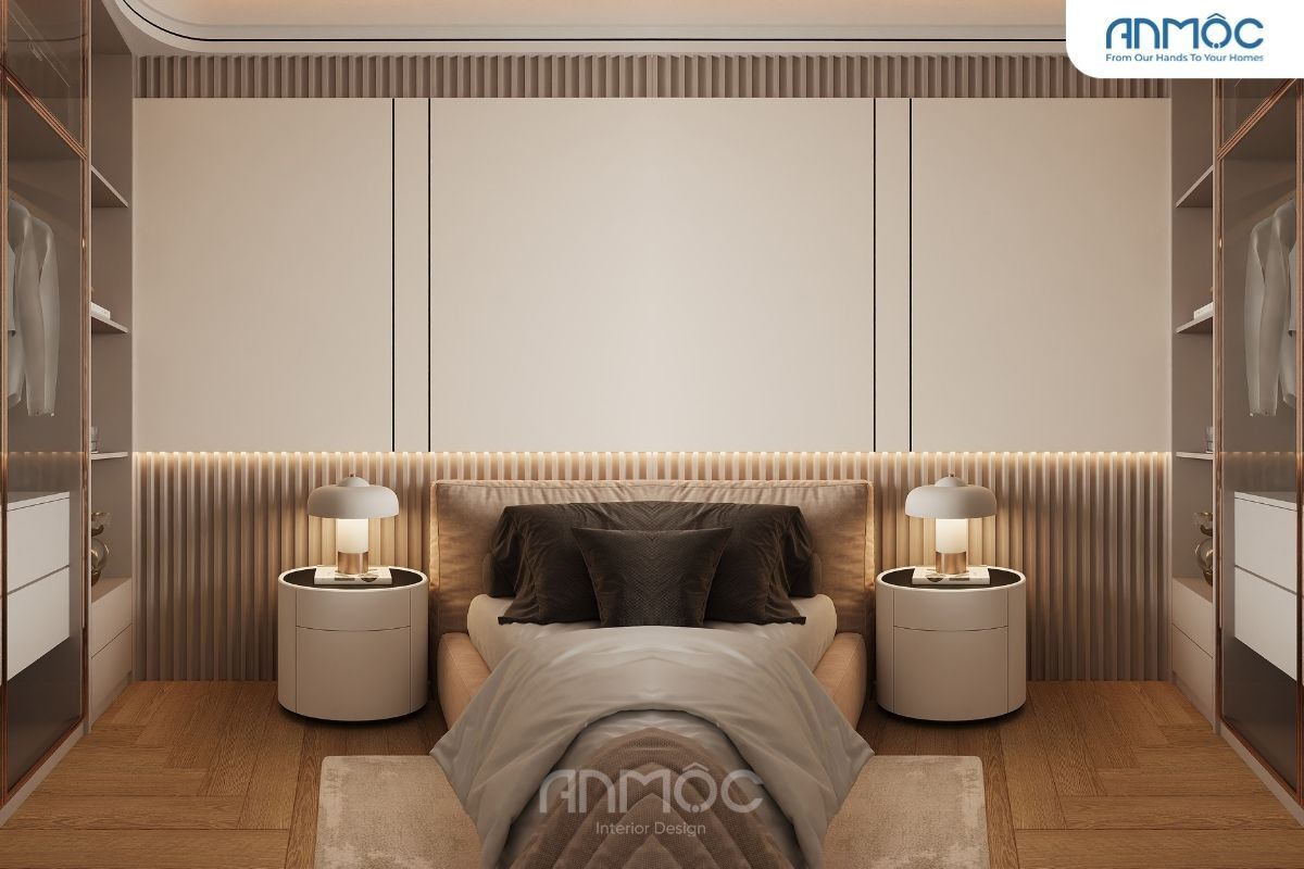 21+ Mẫu Thiết Kế Nội Thất Nhà Phố Đẹp Không Thể Bỏ Qua 2026 2860 Noi that phong ngu be Noi that nha pho Anh Hung Chi Chau 6