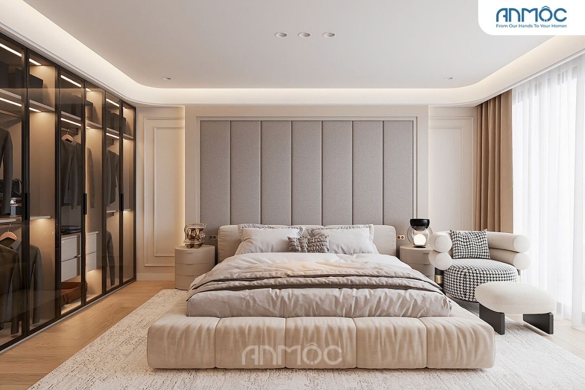 21+ Mẫu Thiết Kế Nội Thất Nhà Phố Đẹp Không Thể Bỏ Qua 2026 2864 Noi that phong ngu master Noi that nha pho Anh Hung Chi Chau 2