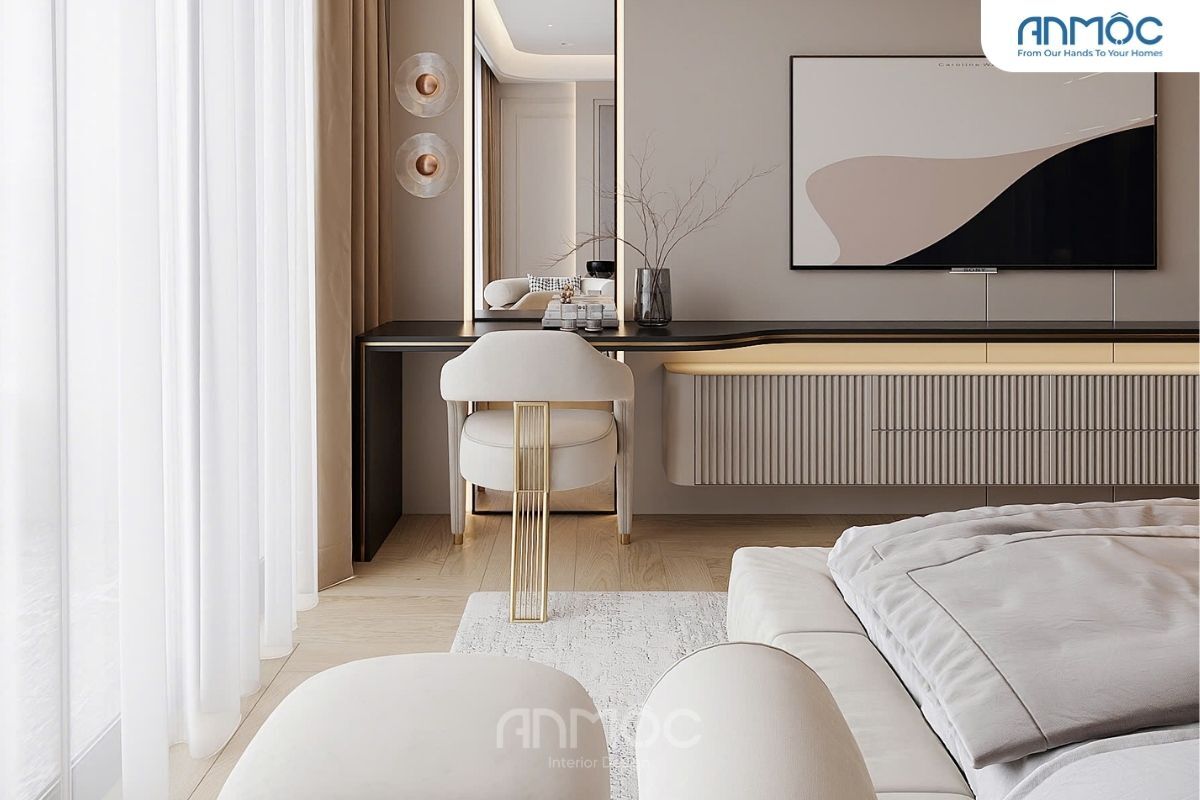 21+ Mẫu Thiết Kế Nội Thất Nhà Phố Đẹp Không Thể Bỏ Qua 2026 2870 Noi that phong ngu master Noi that nha pho Anh Hung Chi Chau 8