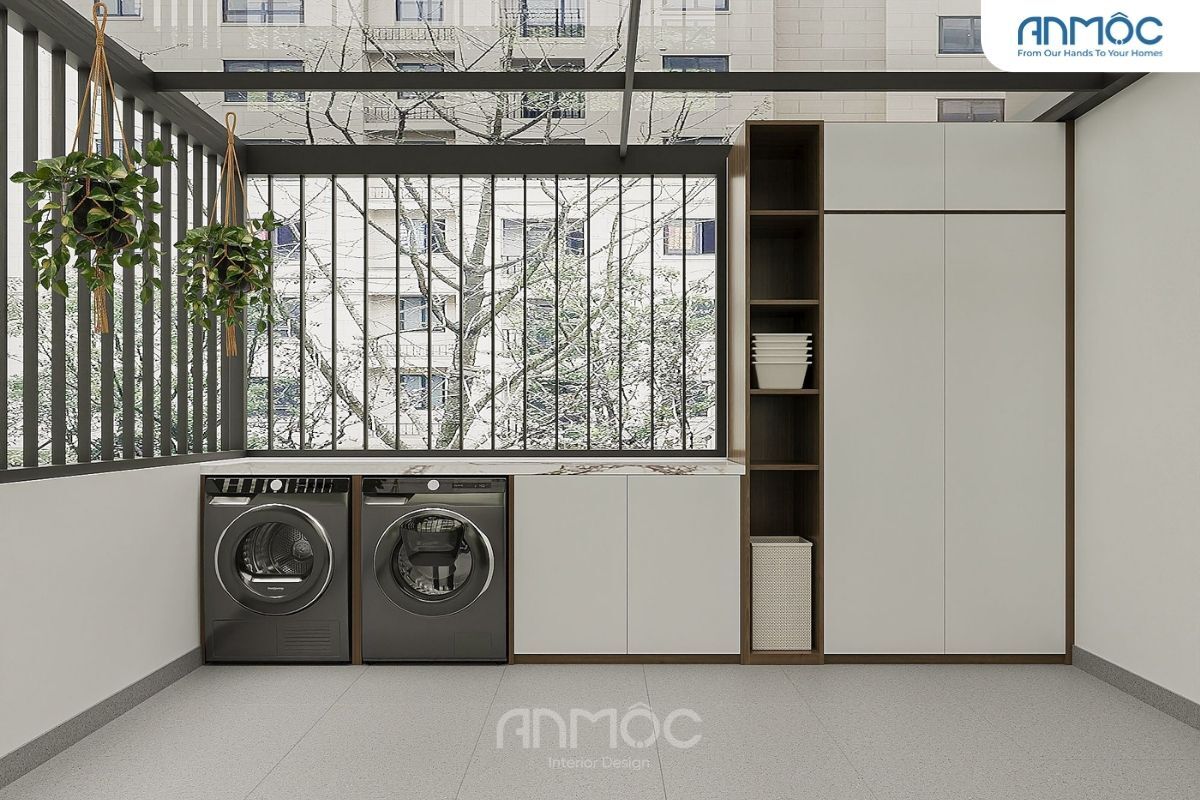 21+ Mẫu Thiết Kế Nội Thất Nhà Phố Đẹp Không Thể Bỏ Qua 2026 2880 Phoi canh san sau Noi that nha pho Anh Hung Chi Chau 1