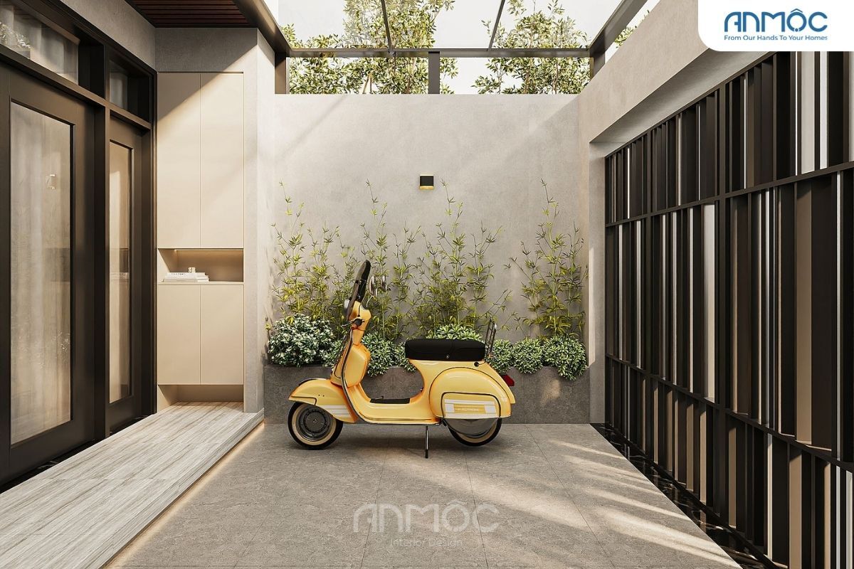 21+ Mẫu Thiết Kế Nội Thất Nhà Phố Đẹp Không Thể Bỏ Qua 2026 2888 Phoi canh san truoc Noi that nha pho Anh Hung Chi Chau 1