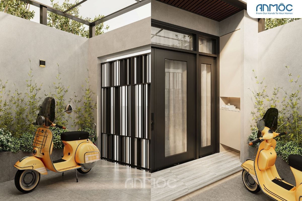 21+ Mẫu Thiết Kế Nội Thất Nhà Phố Đẹp Không Thể Bỏ Qua 2026 2890 Phoi canh san truoc Noi that nha pho Anh Hung Chi Chau 3