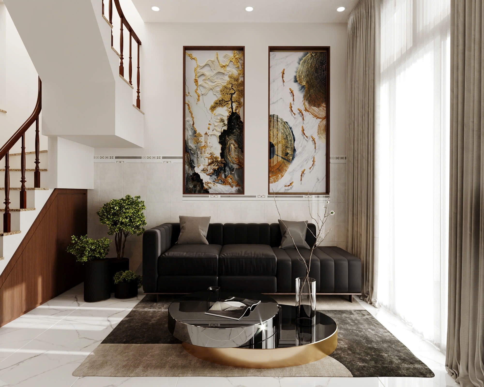 21+ Mẫu Thiết Kế Nội Thất Nhà Phố Đẹp Không Thể Bỏ Qua 2026 2797 thiet ke noi that nha pho 2