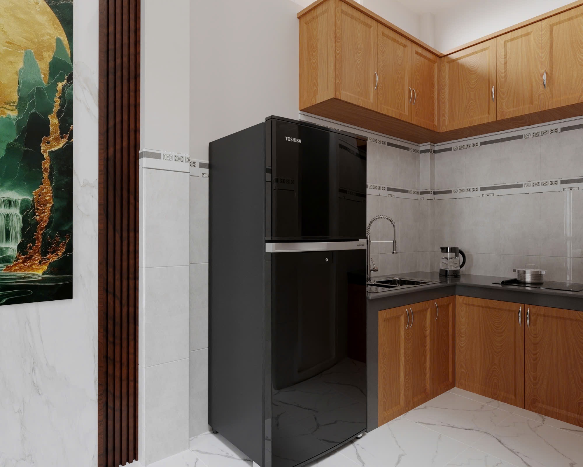 21+ Mẫu Thiết Kế Nội Thất Nhà Phố Đẹp Không Thể Bỏ Qua 2026 2801 thiet ke noi that nha pho 6