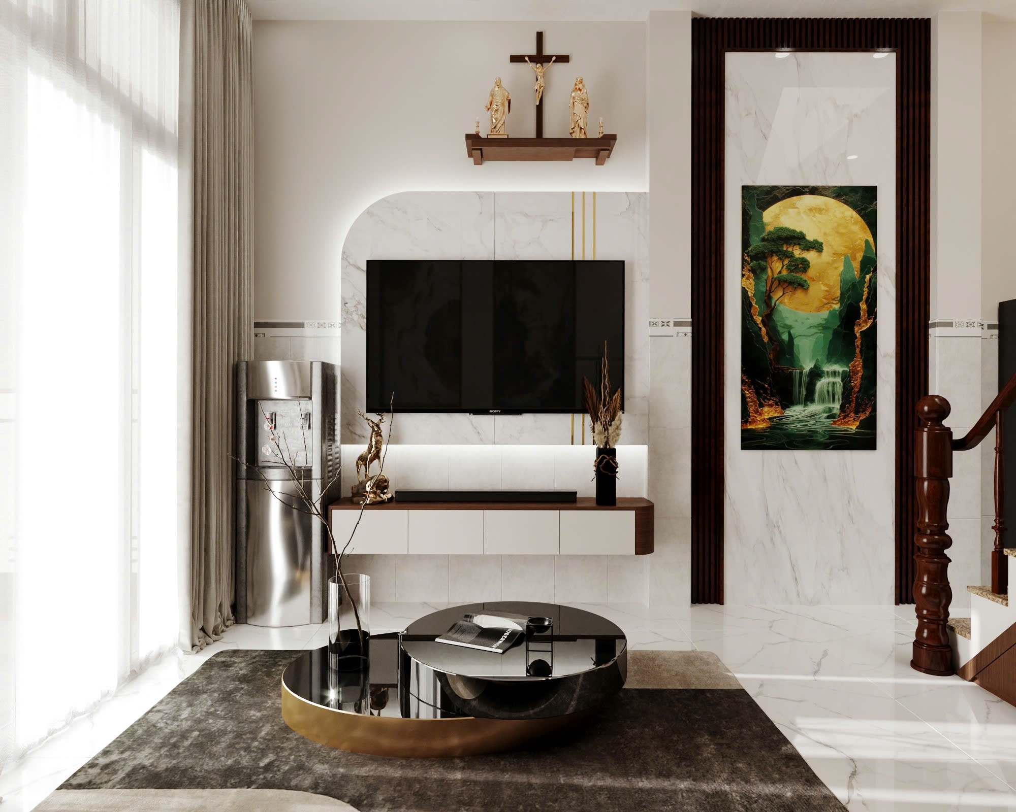 21+ Mẫu Thiết Kế Nội Thất Nhà Phố Đẹp Không Thể Bỏ Qua 2026 2802 thiet ke noi that nha pho 7