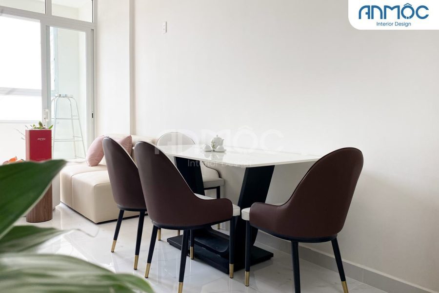 Hoàn Thiện Thi Công Nội Thất Chung Cư Tô Ký Tower 56m2 Quận 12 88 Nội thất phòng ăn | Nội thất chung cư Tô Ký Tower 56m2 quận 12