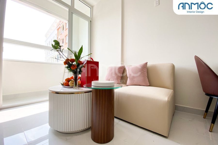 Hoàn Thiện Thi Công Nội Thất Chung Cư Tô Ký Tower 56m2 Quận 12 90 Nội thất phòng khách | Nội thất chung cư Tô Ký Tower 56m2 quận 12