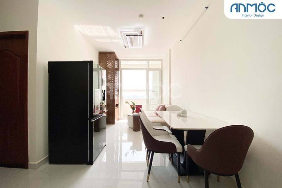 Hoàn Thiện Thi Công Nội Thất Chung Cư Tô Ký Tower 56m2 Quận 12 87 Nội thất phòng ăn | Nội thất chung cư Tô Ký Tower 56m2 quận 12