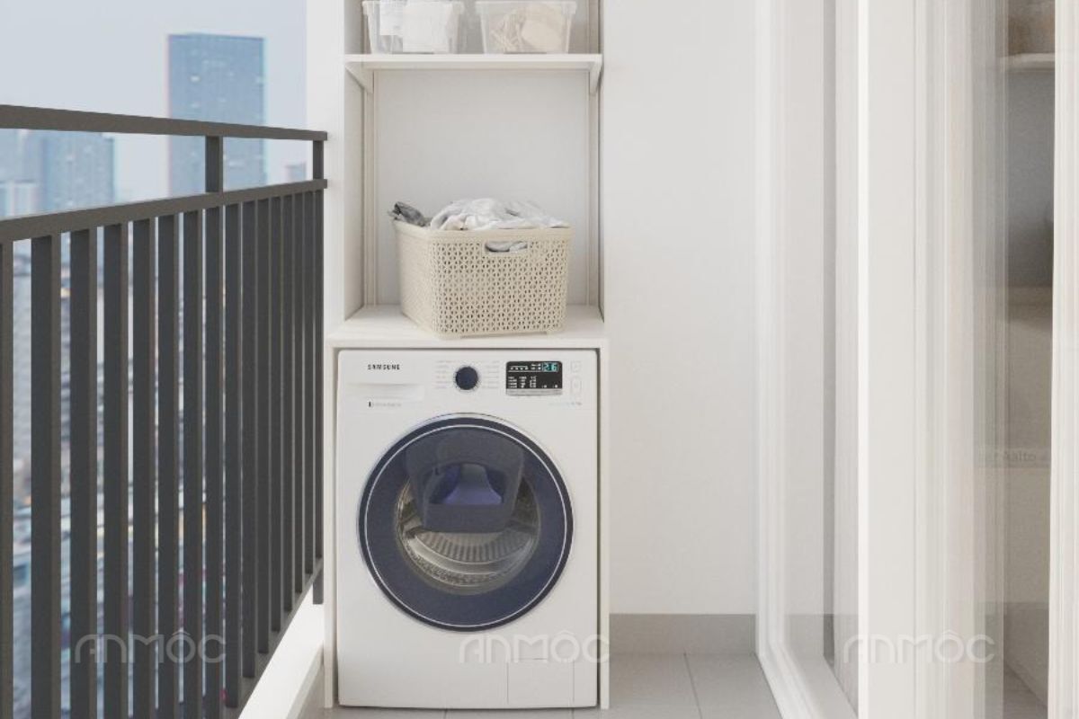 55+ Mẫu Thiết Kế Nội Thất Chung Cư "Đỉnh Nhất" 2026 2687 Ban công chung cư Sunrise Riverside 50m2