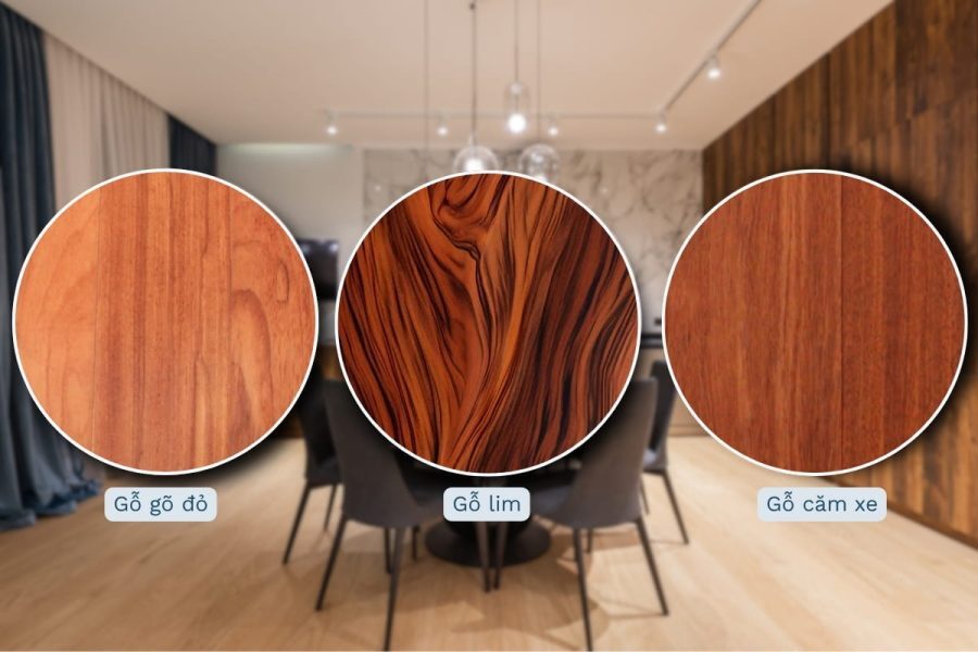 Thiết Kế Nội Thất Chung Cư Gỗ Tự Nhiên: Đẹp? Đắt? Có Đáng? 24 Nội thất chung cư gỗ gõ đỏ, lim, căm xe