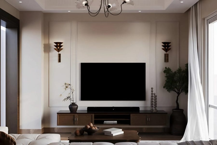 Thiết Kế Nội Thất Chung Cư Gỗ Tự Nhiên: Đẹp? Đắt? Có Đáng? 32 Nội thất chung cư gỗ tự nhiên phong cách tân cổ điển