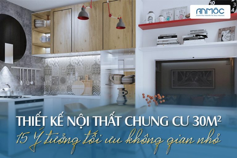 Thiết Kế Nội Thất Chung Cư 30m2: 15 Ý Tưởng Tối Ưu Không Gian 12 Thiết kế nội thất chung cư 30m2