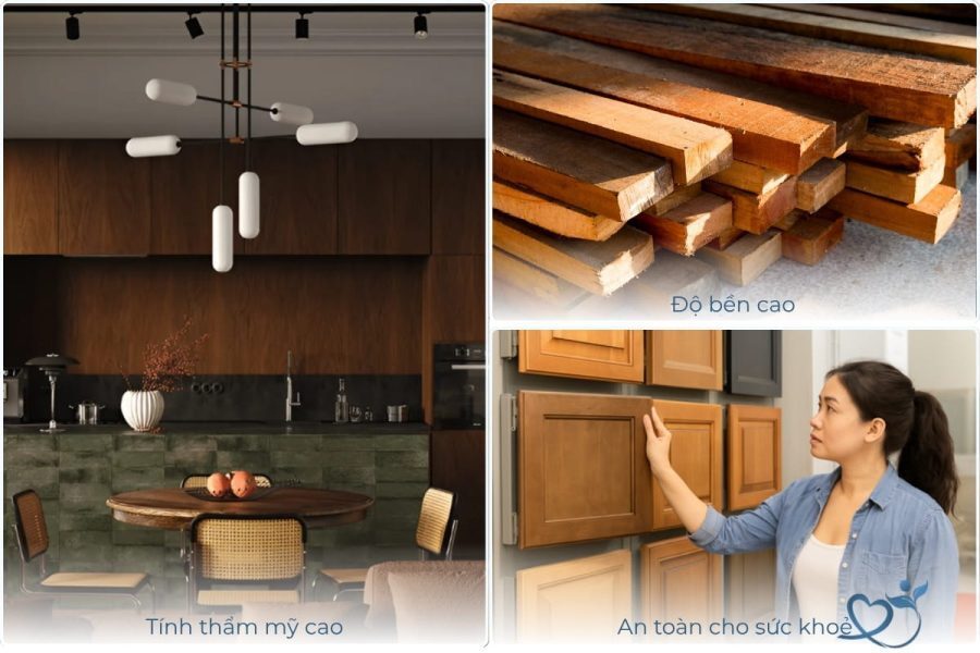 Thiết Kế Nội Thất Chung Cư Gỗ Tự Nhiên: Đẹp? Đắt? Có Đáng? 19 3 ưu điểm vượt trội của gỗ tự nhiên