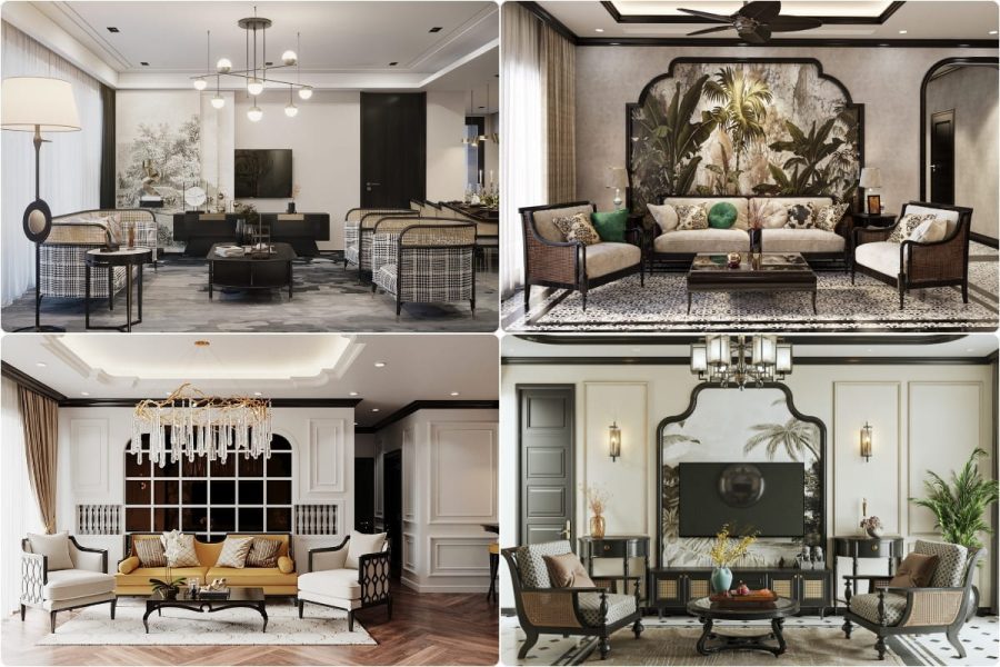 33+ Mẫu Thiết Kế Nội Thất Phòng Khách Đẹp Hiện Đại Nhất 530 Nội thất phòng khách chung cư Indochine