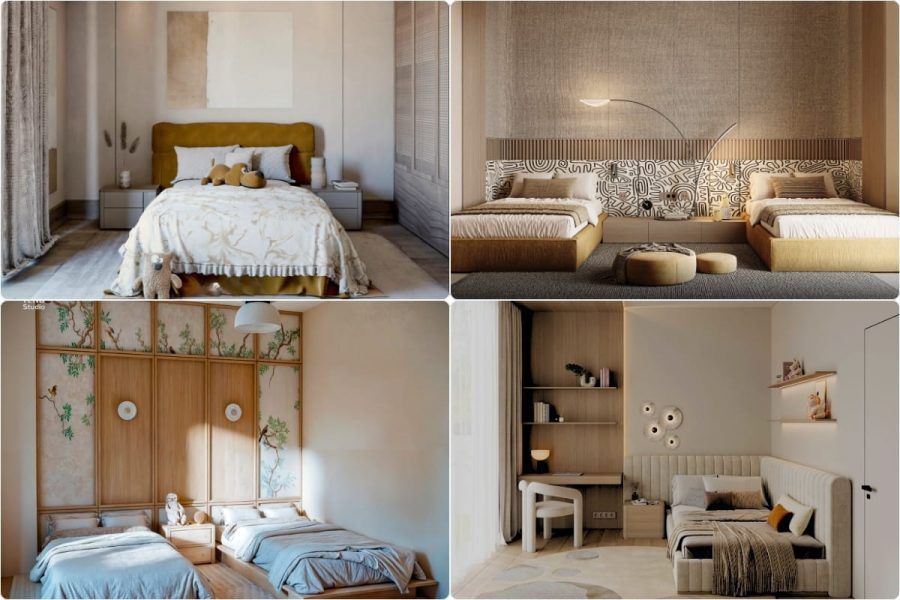 10 Mẫu Thiết Kế Nội Thất Phòng Ngủ Cho Bé Đẹp Nhất 2026 238 Xu hướng thiết kế nội thất phòng ngủ cho bé chung cư phong cách Japandi