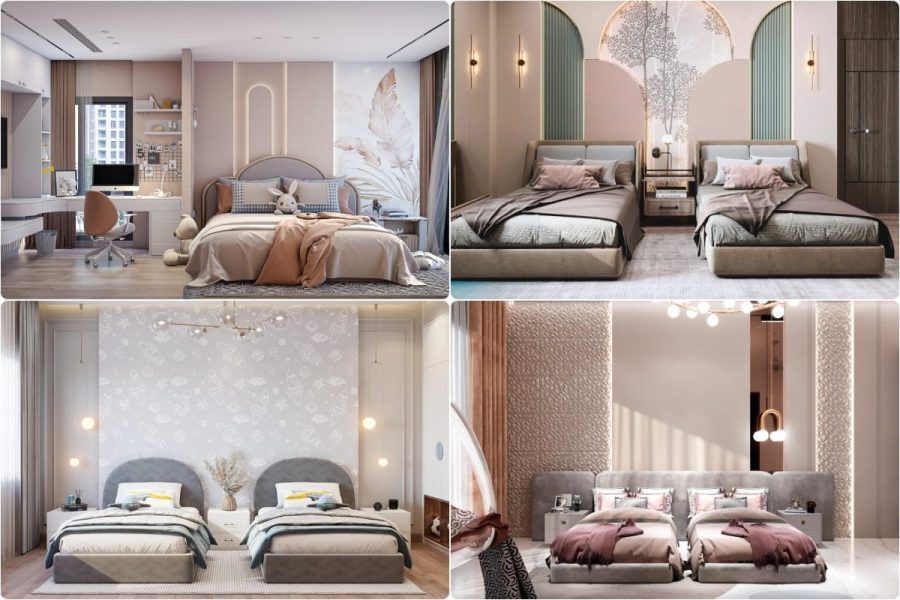 10 Mẫu Thiết Kế Nội Thất Phòng Ngủ Cho Bé Đẹp Nhất 2026 240 Xu hướng thiết kế nội thất phòng ngủ cho bé nhà phố hiện đại