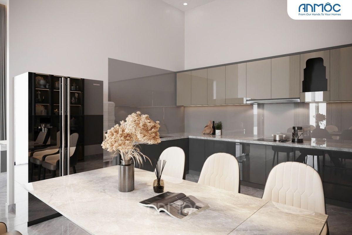 21+ Mẫu Thiết Kế Nội Thất Nhà Phố Đẹp Không Thể Bỏ Qua 2026 2231 thiet ke noi that nha pho binh duong 120m2 11 1