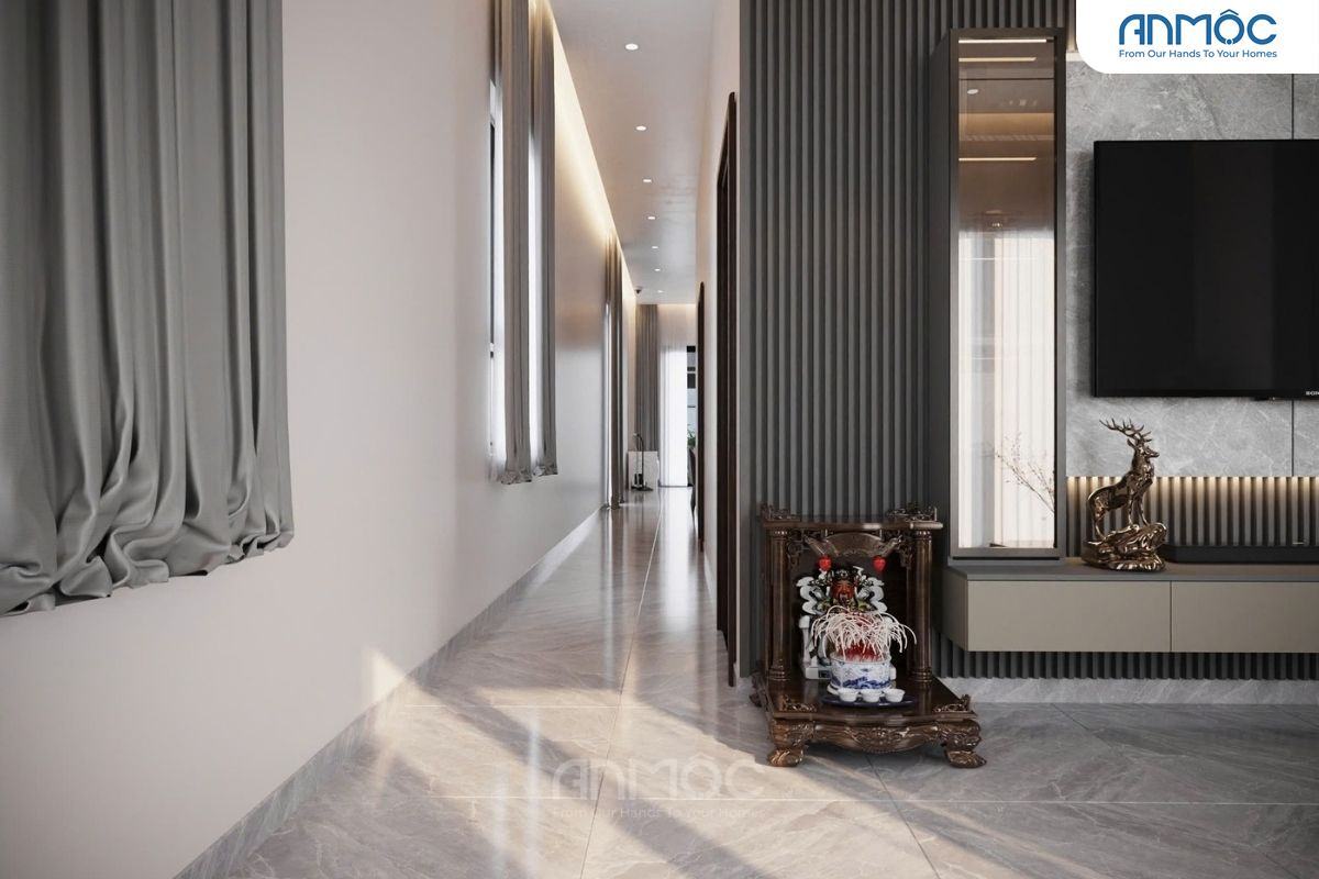 21+ Mẫu Thiết Kế Nội Thất Nhà Phố Đẹp Không Thể Bỏ Qua 2026 2227 thiet ke noi that nha pho binh duong 120m2 7 1