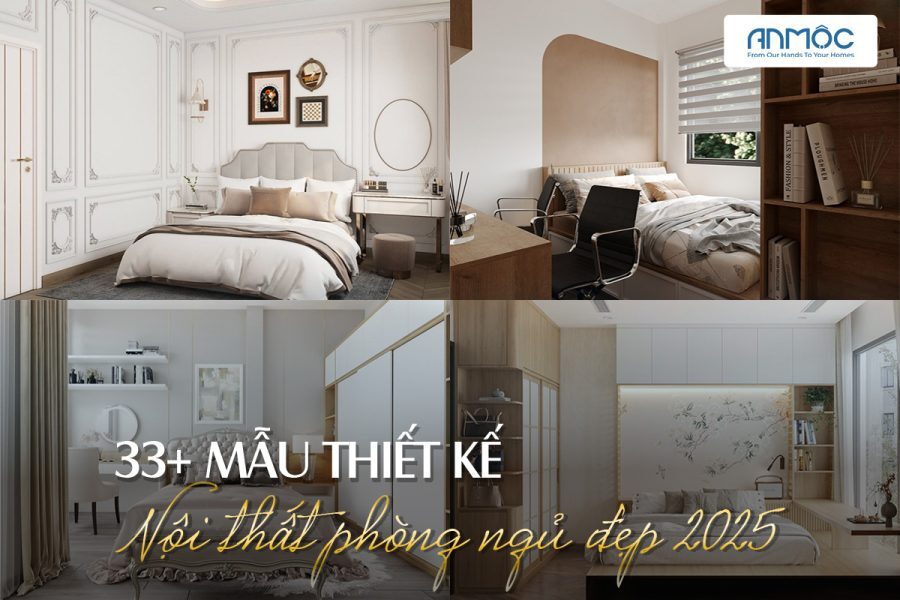 33+ Mẫu Thiết Kế Nội Thất Phòng Ngủ Đẹp - Hiện Đại 2026 312 Mẫu thiết kế nội thất phòng ngủ đẹp 2025