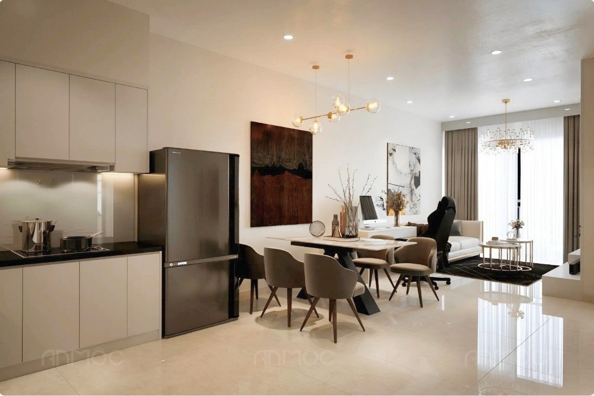 55+ Mẫu Thiết Kế Nội Thất Chung Cư "Đỉnh Nhất" 2026 3758 Đảm bảo sự thống nhất về màu sắc, phong cách và chất liệu giữa các khu vực