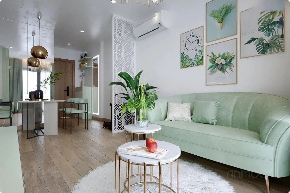 55+ Mẫu Thiết Kế Nội Thất Chung Cư "Đỉnh Nhất" 2026 3762 Hòa hợp với thiên nhiên bằng cây xanh, vật liệu tự nhiên, tươi mới