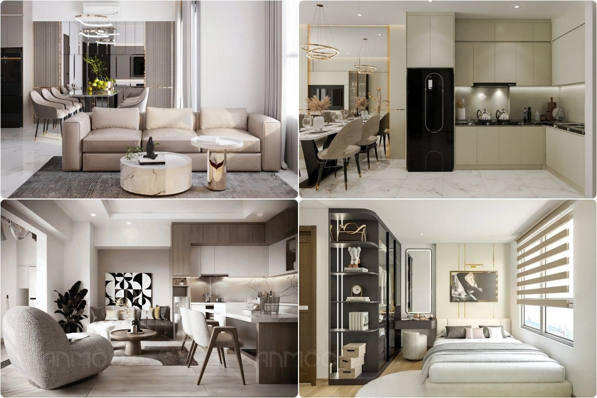 55+ Mẫu Thiết Kế Nội Thất Chung Cư "Đỉnh Nhất" 2026 3777 Mẫu thiết kế nội thất chung cư phong cách hiện đại, tinh tế và tiện nghi
