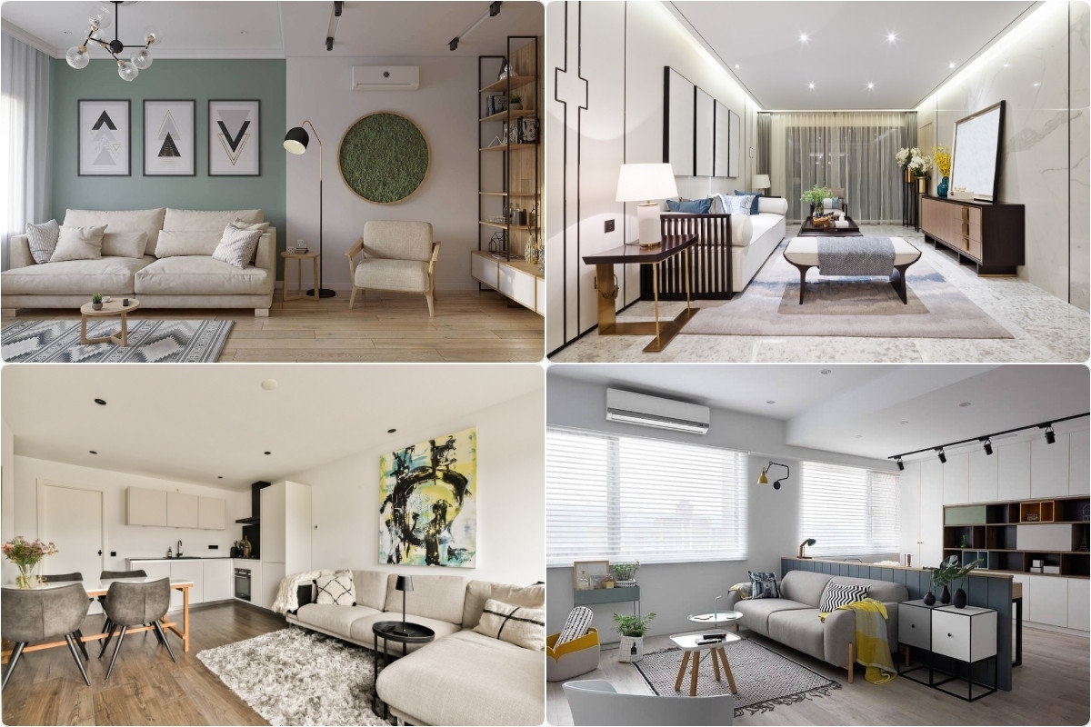 55+ Mẫu Thiết Kế Nội Thất Chung Cư "Đỉnh Nhất" 2026 3782 Thiết kế nội thất chung cư phong cách Scandinavian với gam màu sáng, nội thất gỗ và không gian ấm áp, tinh tế