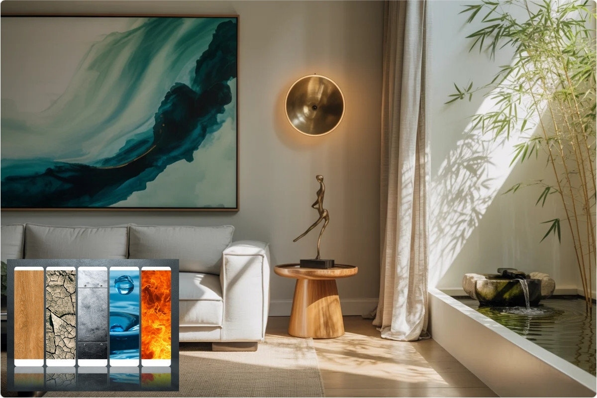 21+ Mẫu Thiết Kế Nội Thất Nhà Phố Đẹp Không Thể Bỏ Qua 2026 3019 Màu sắc nội thất theo ngũ hành, mang lại năng lượng cân bằng