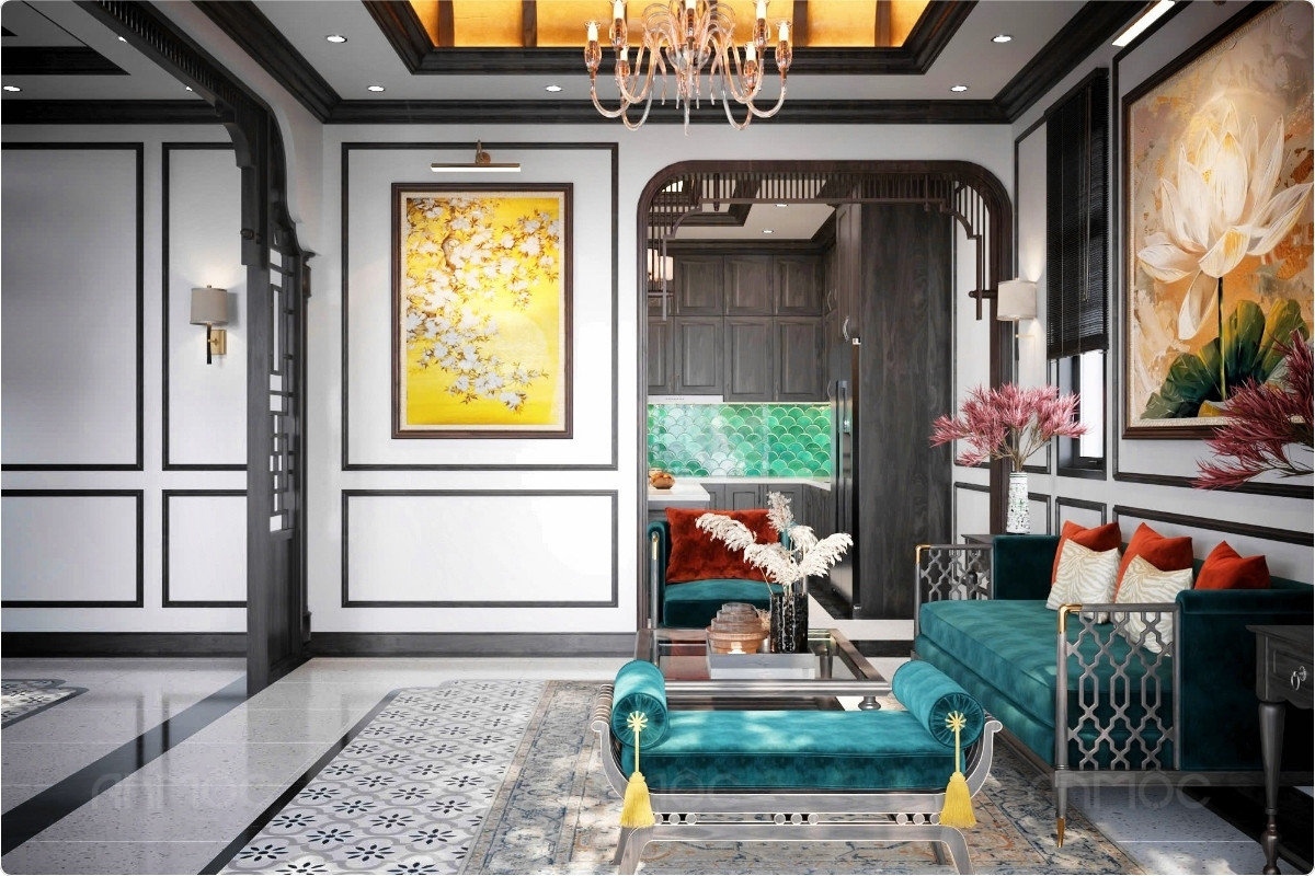 21+ Mẫu Thiết Kế Nội Thất Nhà Phố Đẹp Không Thể Bỏ Qua 2026 3012 Sử dụng màu sắc phù hợp khi thiết kế nội thất nhà phố